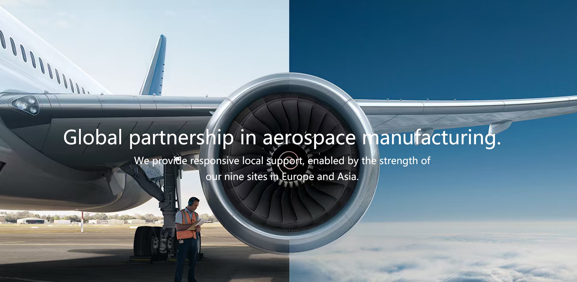 A leading manufacturer of aerospace components